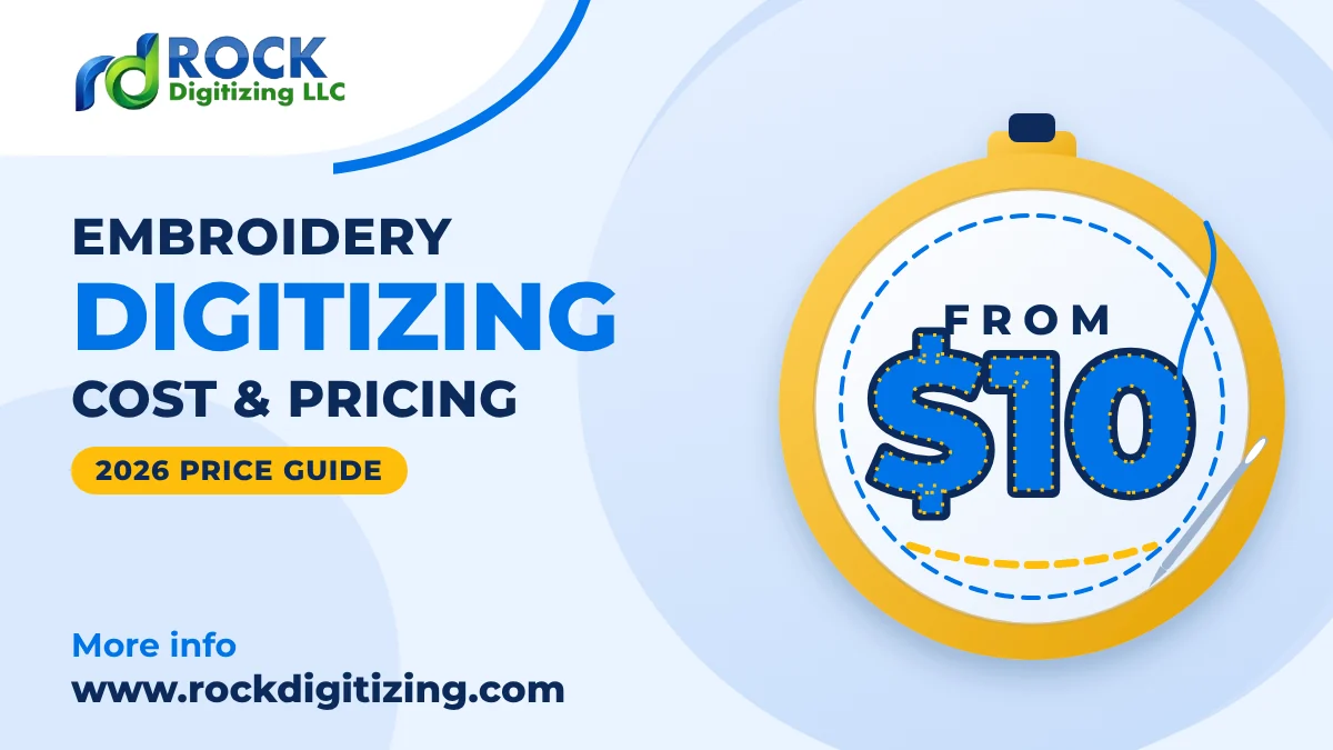 Embroidery Digitizing Cost and Pricing